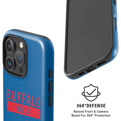 NFL Buffalo Bills Blue Performance Series iPhone 16 Pro Max Magsafe Impact Case
