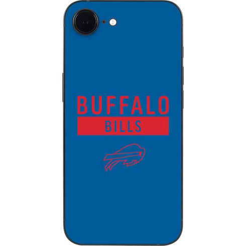 NFL Buffalo Bills Blue Performance Series iPhone 16e Skin