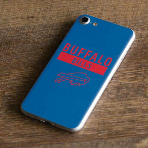 NFL Buffalo Bills Blue Performance Series iPhone 8 Skin