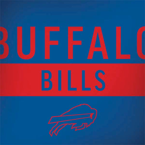 NFL Buffalo Bills Blue Performance Series MacBook Skins