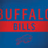 NFL Buffalo Bills Blue Performance Series MacBook Skins