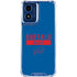 NFL Buffalo Bills Blue Performance Series Moto G 5G (2024) Clear Case