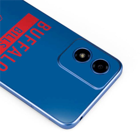 NFL Buffalo Bills Blue Performance Series Moto G Play 4G (2024) Skin