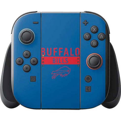 NFL Buffalo Bills Blue Performance Series Nintendo Switch 2 (2025) with Joy-Con Skin