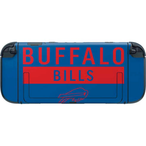 NFL Buffalo Bills Blue Performance Series Nintendo Switch 2 (2025) with Joy-Con Skin