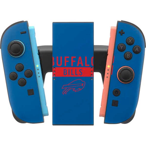 NFL Buffalo Bills Blue Performance Series Nintendo Switch 2 (2025) Joy-Con Controller Skin