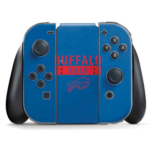 NFL Buffalo Bills Blue Performance Series Nintendo Skins