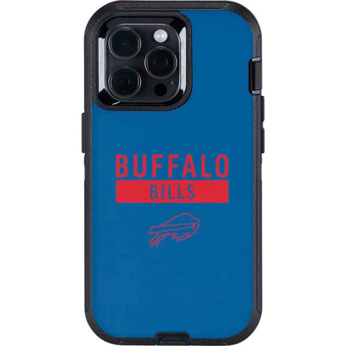 NFL Buffalo Bills Blue Performance Series Otterbox Defender iPhone Skin