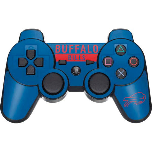 NFL Buffalo Bills Blue Performance Series PS3 Dual Shock wireless controller Skin