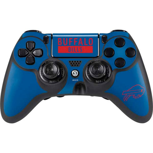 NFL Buffalo Bills Blue Performance Series PlayStation PS4 Skins