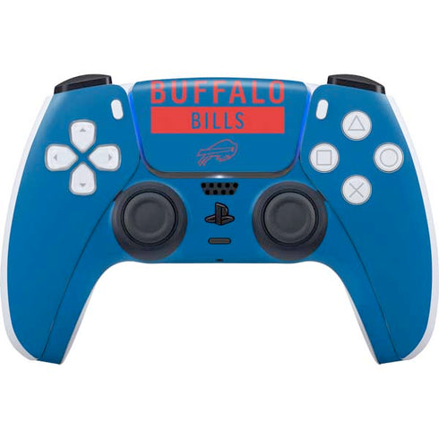 NFL Buffalo Bills Blue Performance Series PlayStation PS5 Skins