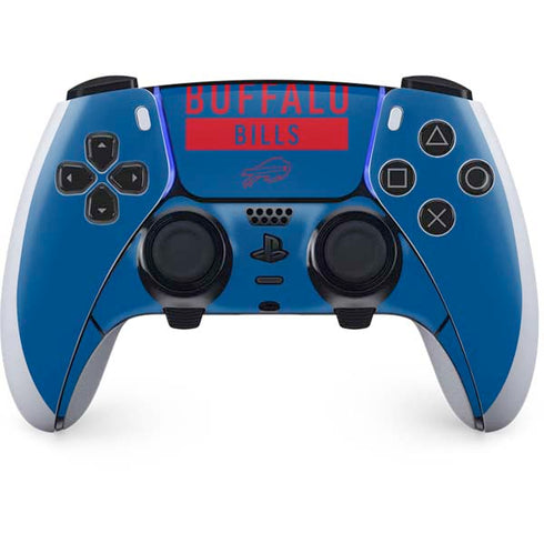 NFL Buffalo Bills Blue Performance Series PlayStation PS5 Skins