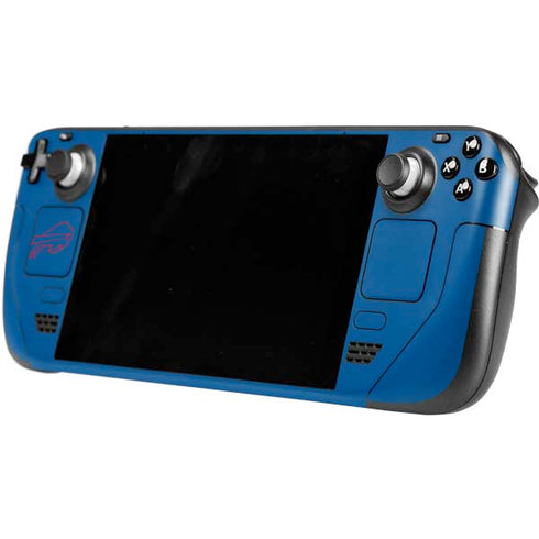 NFL Buffalo Bills Blue Performance Series Steam Deck Handheld Gaming Computer OLED Skin