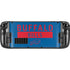 NFL Buffalo Bills Blue Performance Series Steam Deck Handheld Gaming Computer Skin