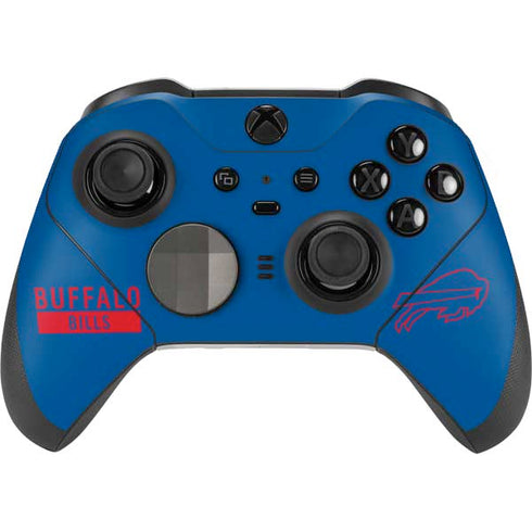 NFL Buffalo Bills Blue Performance Series Xbox Elite Wireless Controller Series 2 Skin
