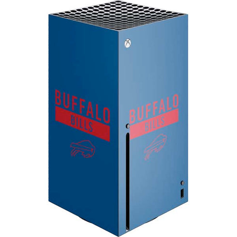 NFL Buffalo Bills Blue Performance Series Xbox Series X Skins