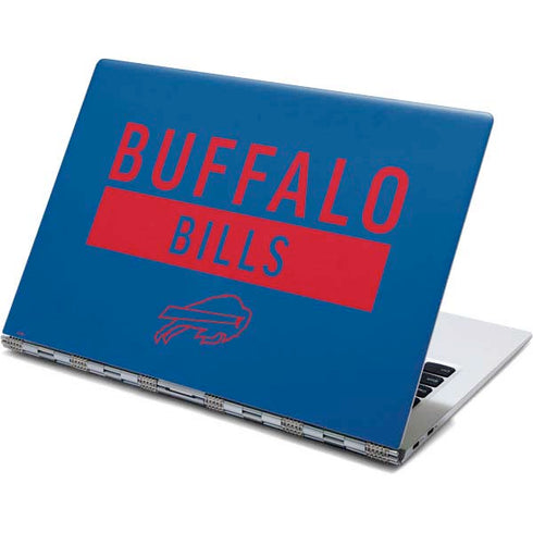 NFL Buffalo Bills Blue Performance Series Yoga 910 2-in-1 14in Touch-Screen Skin
