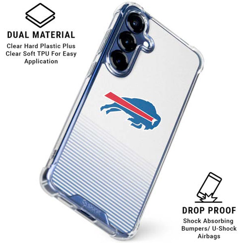 NFL Buffalo Bills Breakaway Galaxy S25 Plus Clear Case