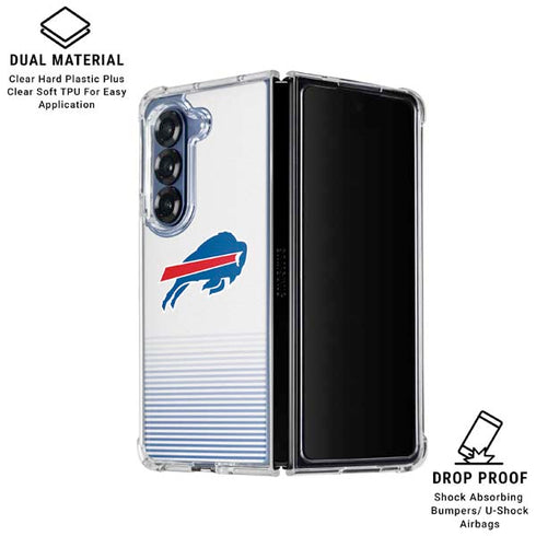 NFL Buffalo Bills Breakaway Galaxy Z Fold6 Clear Case