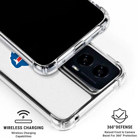 NFL Buffalo Bills Breakaway Moto G Power 5G (2024) Clear Case