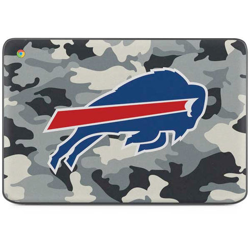 NFL Buffalo Bills Camo HP Chromebook Skin
