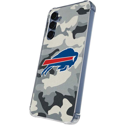 NFL Buffalo Bills Camo Galaxy A35 5G Clear Case