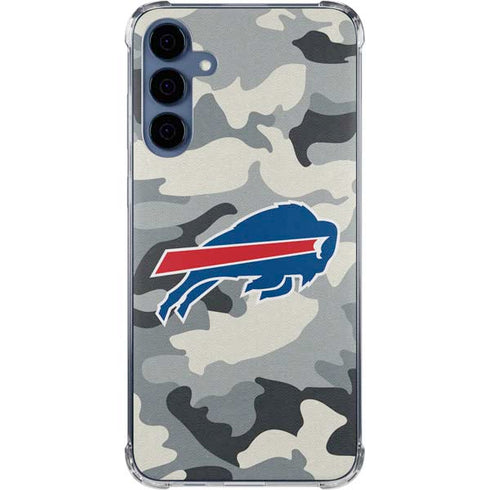 NFL Buffalo Bills Camo Galaxy A55 5G Clear Case