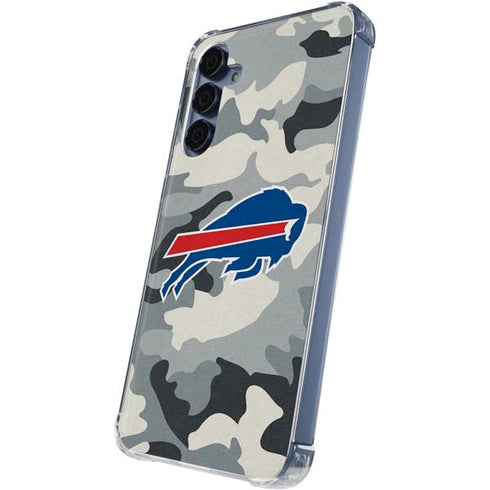 NFL Buffalo Bills Camo Galaxy A55 5G Clear Case