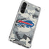 NFL Buffalo Bills Camo Galaxy S24 FE Clear Case