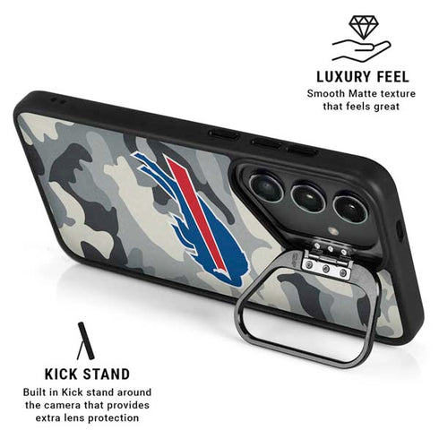 NFL Buffalo Bills Camo Galaxy S25 Plus Kickstand Case