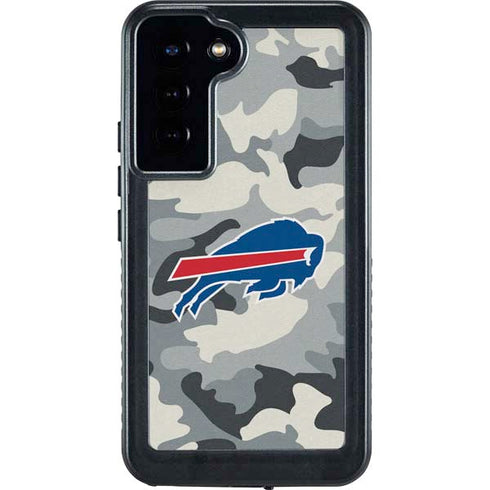 NFL Buffalo Bills Camo Galaxy S24 Plus Waterproof Case
