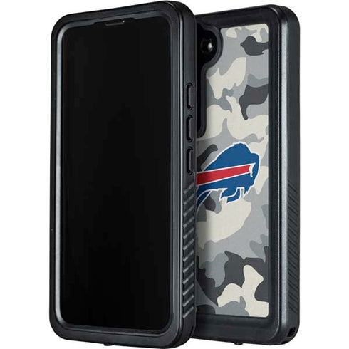 NFL Buffalo Bills Camo Galaxy S24 Plus Waterproof Case