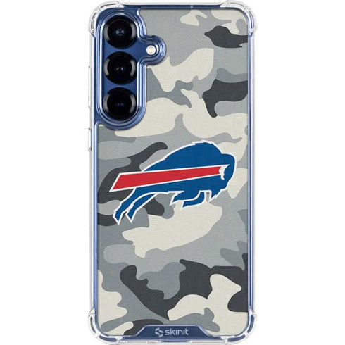 NFL Buffalo Bills Camo Galaxy S25 Plus Clear Case