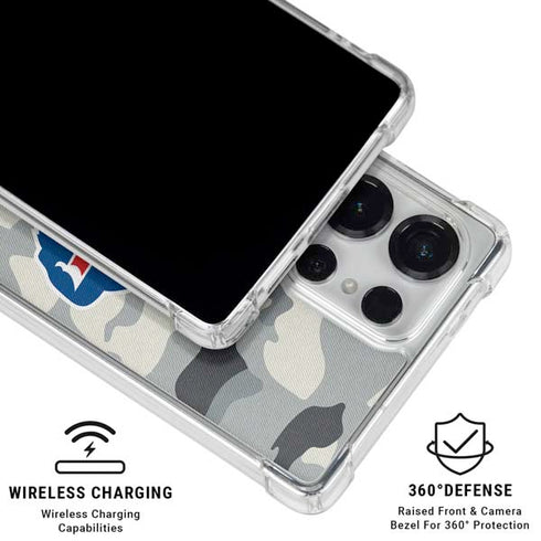 NFL Buffalo Bills Camo Galaxy S25 Ultra Clear Case