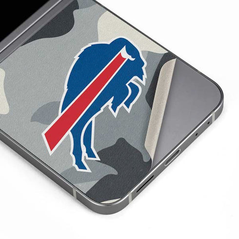 NFL Buffalo Bills Camo Galaxy Z Flip6 Skin