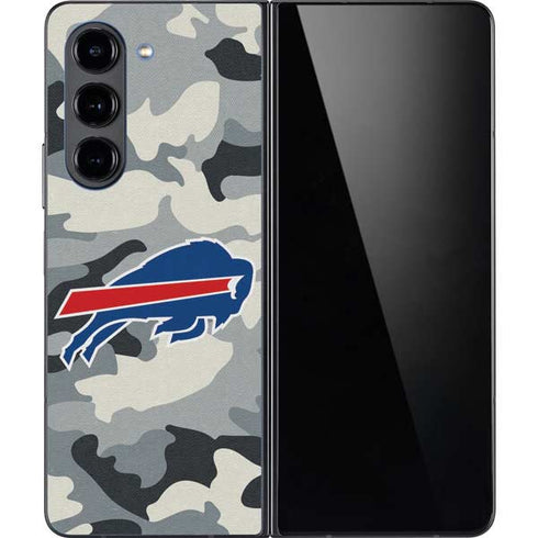 NFL Buffalo Bills Camo Galaxy Z Fold5 5G Skin