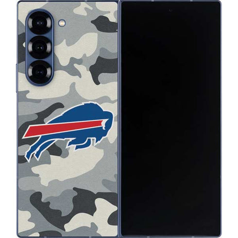 NFL Buffalo Bills Camo Galaxy Z Fold6 Skin