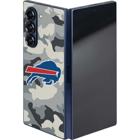 NFL Buffalo Bills Camo Galaxy Z Fold6 Skin
