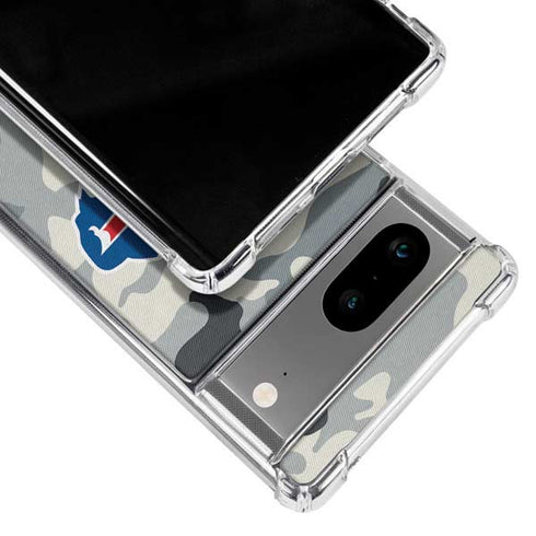 NFL Buffalo Bills Camo Google Pixel 8a Clear Case