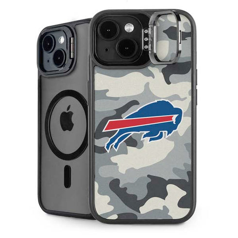 NFL Buffalo Bills Camo iPhone 15 Kickstand Case