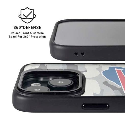 NFL Buffalo Bills Camo iPhone 15 Kickstand Case