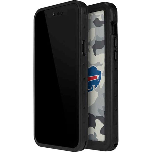 NFL Buffalo Bills Camo iPhone 15 Plus Waterproof Case