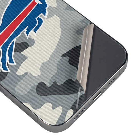 NFL Buffalo Bills Camo iPhone 15 Pro Max Skin