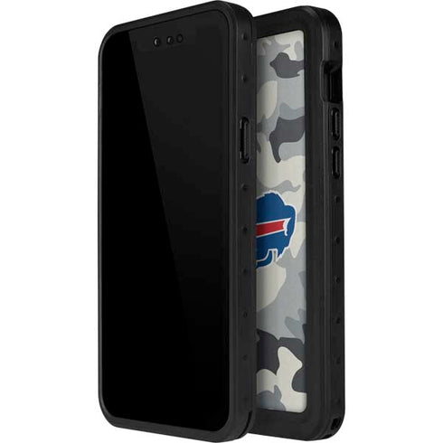 NFL Buffalo Bills Camo iPhone 15 Pro Waterproof Case