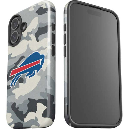 NFL Buffalo Bills Camo iPhone 16 Impact Case