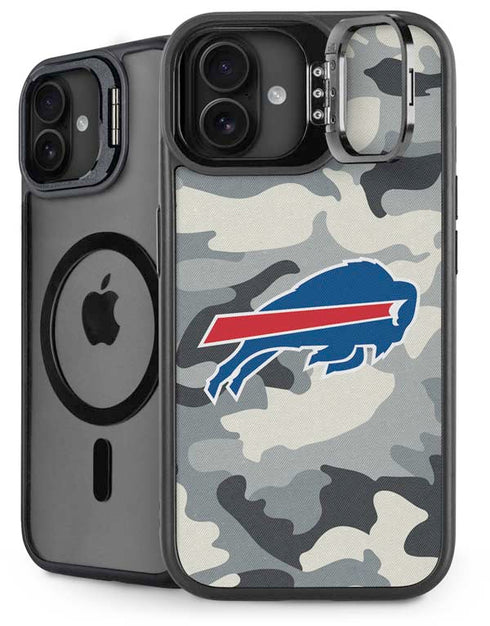 NFL Buffalo Bills Camo iPhone 16 Kickstand Case