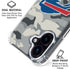 NFL Buffalo Bills Camo iPhone 16 Plus Clear Case