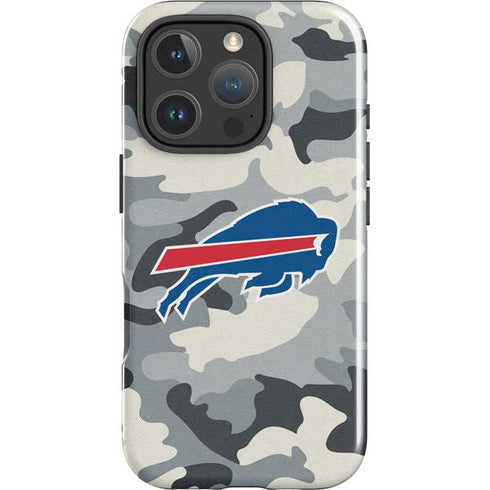 NFL Buffalo Bills Camo iPhone 16 Pro Impact Case