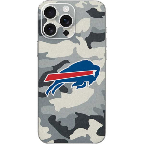 NFL Buffalo Bills Camo iPhone 16 Pro Max Skin