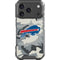 NFL Buffalo Bills Camo iPhone 18 Pro Clear Case